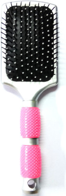 

Yashansh CLASSIC SILVER PINK HAIR BRUSH