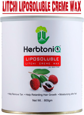 

HerbtoniQ Liposoluble Litchi Creme Wax 800 Gms Wax(800 g)
