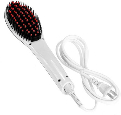 Iktu Fast Hot Hair Straightener Comb Brush Lcd Screen Flat Iron Styling HQT-906 Hair Straightener(Multicolor)
