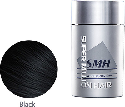 

SUPER MILLION HAIR Hair Building Fibers- Black Hair Styler