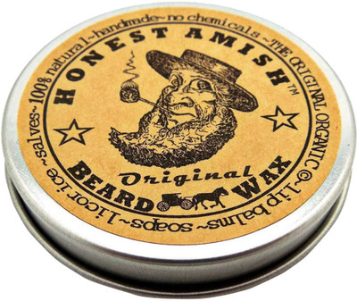 

Honest Amish Original Beard Wax - Made from Natural and Organic Ingredients Wax(94 ml)
