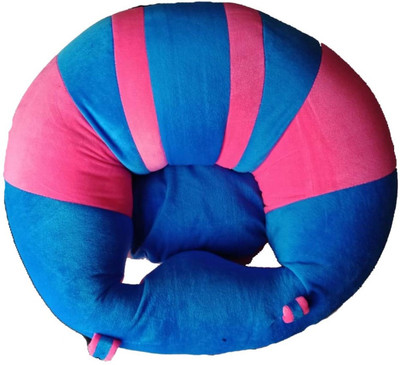 

VAISHNO Baby Training Supporting Seat to Learn Sitting Inflatable Sofa/ Chair(Pink, Blue)