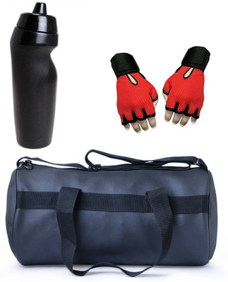 

Vellora Gym Bag And Gym Glove With Sipper Penguin Wrist Support Combo Gym & Fitness Kit