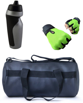 

Vellora Gym Bag And Gym Glove With Sipper Penguin Wrist Support Combo Gym & Fitness Kit