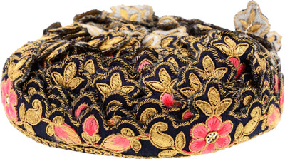 

Fabric and Lace LC98518 Black and Beige Color Machine Made floral Embroidery Lace Reel(Pack of 1)