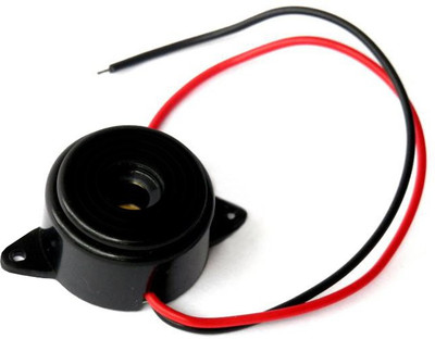 

Kit4Curious Piezoelectric 3-12 Volt big Buzzer with wire For Motor Bike and Electronics Projects (Pack of 4 pcs)(Multicolor)