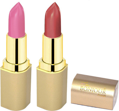 

Bonjour Paris Creamy matte lipstick 03(Mauve, Red, 8 g)
