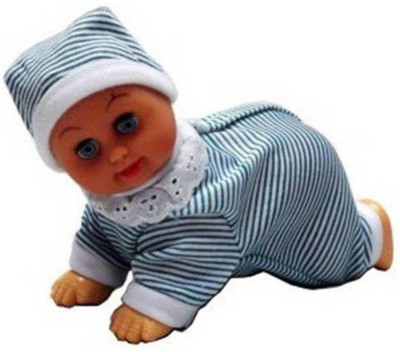

latest radhe Crawling Baby Boy With Cap(Multicolor)