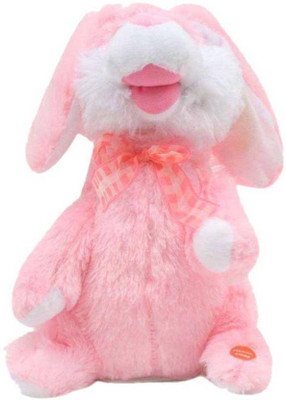 latest radhe Pink Dancing and Singing Rabbit(Multicolor)