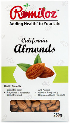 

romiloz CALIFORNIA ALMONDS Almonds(250 g, Box)
