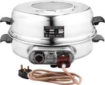 BAJAJ VACCO 15-Litre ROUND BAKING GRILLING O-04 Oven Toaster Grill (OTG)  (Silver)