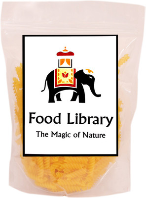 

FOOD LIBRARY THE MAGIC OF NATURE Food Library Gluten Free Pasta - Fusilli (Spiral), 400g Fusilli Pasta(400 g)