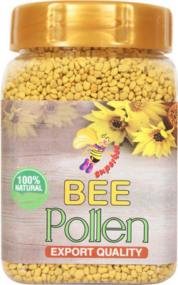 

Super Bee 100% Natural Bee Pollen granules superior Quality,250 g Plant-Based Protein(250 g, natural)