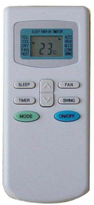 

Vinstar ac-17 split ac remote Compatible with TCL split ac Remote Controller(White)
