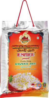 

SHRI LALMAHAL EMPIRE BASMATI RICE 5 KG Basmati Rice (Long Grain)(5000 g)