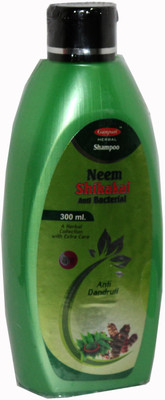 

Ganpati Herbal Neem & Shikakai Anti-Bacterial 100% Resulted Anti-Dandruff Shampoo(300 ml)