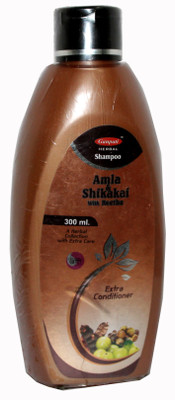 

Ganpati Herbal Amla & Shikakai With Reetha & Extra Conditiner Herbal natural 100% Resulted Shampoo(300 ml)