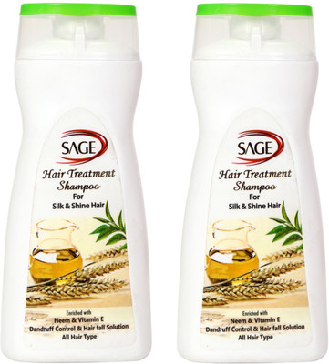 

Sage Herbals Hair Treatment Shampoo Combo Of 2(400 ml)