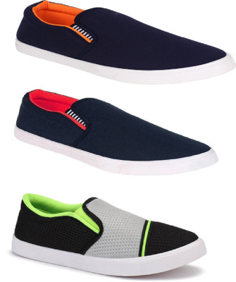 

Vocabulary Combo 3 Pairs Loafers Shoes Loafers For Men(Multicolor