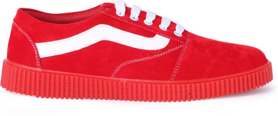 

CLOSHO Red Casual Shoes Sneakers For Men(Red