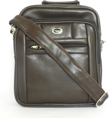 

My Choice Men Formal Brown Leatherette Sling Bag