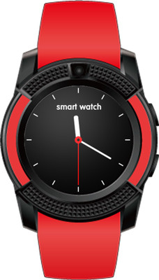 

MOBILE LINK smart121 Red Smartwatch(Red Strap Free Size)
