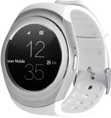 

Cellhub Best T11 smart watch with Sim/Memory Card Slot For Men/Women/Kids Compatible with all smartphones White Smartwatch(White Strap Free Size)