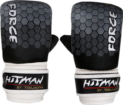 

Hitman Force Printed Black Medium Punching, Sparring & Bag Gloves (M, Black)