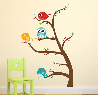 

WALLSTICK  Vinyl Sticker(Pack of 1, Multicolor
