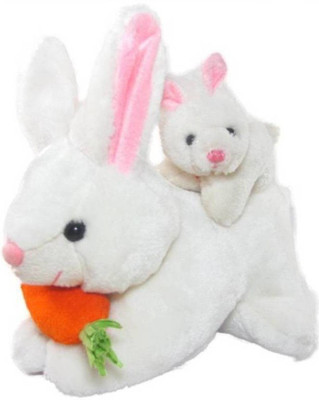 

TOYTEDDY Mother Rabbit with cute baby - 28.1 cm(White)