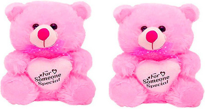 

ATTRACTIVE 1 Feet Small Heart Teddy Bear - 32 cm(Pink)