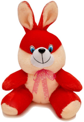 

Babique Soft Toys Cute Rabbit Animal soft Push Toys For Kids Birthday/Home/Car Decoration - 25 cm(Red)
