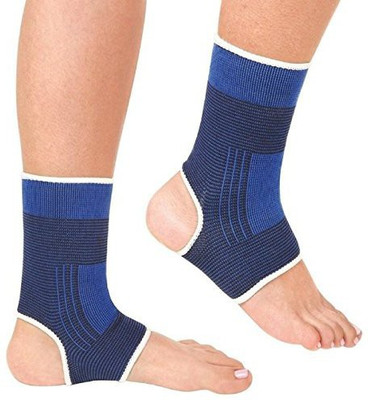 

BISMAADH Ankle Support Braces For Pain Relief  - 1 Pair Ankle Support(Blue