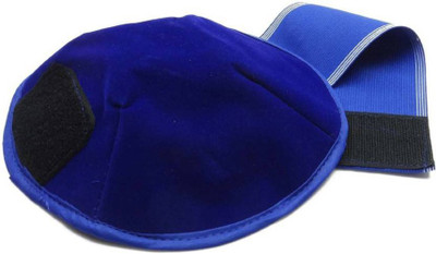 

ACM Acupressure Magnetic Knee Belt For Pain Relief Knee, Calf & Thigh Support fitness belt pain relief powerful magnet Knee Support (Free Size, velvet), Blue