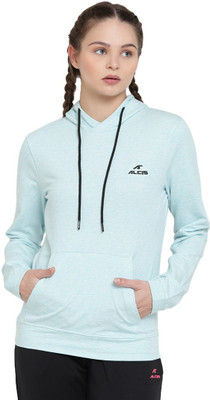 Alcis Full Sleeve Solid Women Sweatshirt at flipkart