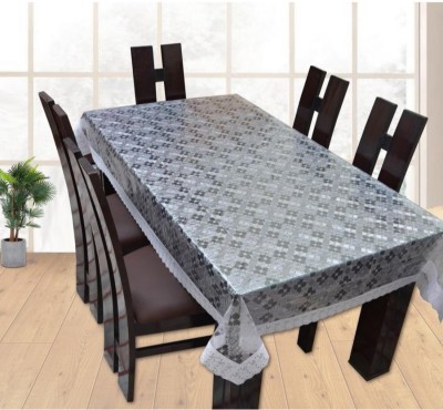 CASA FURNISHING Printed 6 Seater Table Cover(Multicolor, PVC)