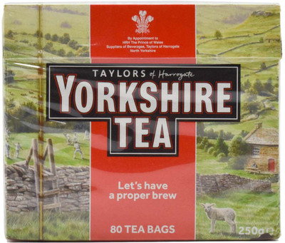 

Taylors of Harrogate Yorkshire Tea Bags 80 pk Tea Bags Box(250 g)