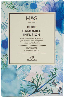 

Mark & Spencer Pure Camomile Infusion, 20 Teabags - 30g Chamomile Tea Bags Box(30 g)