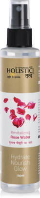 

Holistic Tatv Revitalizing Rose Water Mist For Natural Glow And Dewy Finish Skin(100 ml)