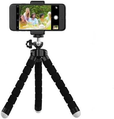 

SMART TEK Soft Sponge 10 inch Tripod(Black, Supports Up to 1000 g)