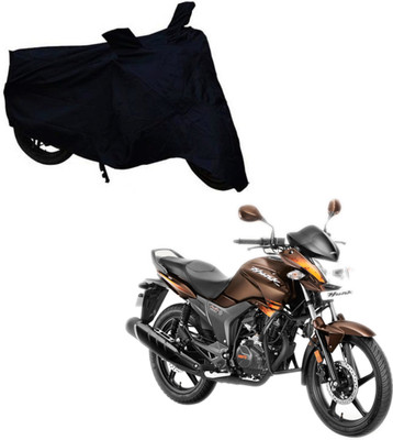 ABS AUTO TREND Two Wheeler Cover for Hero(Hunk, Black)