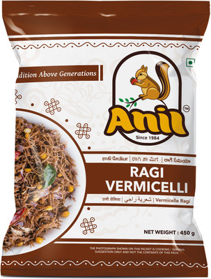 

anil Ragi (Pack of 5) Vermicelli 450 g(Plain)