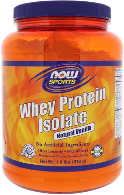 

Now Foods Now Foods, Sports, Whey Protein Isolate, Powder, Natural Vanilla,(816 g)