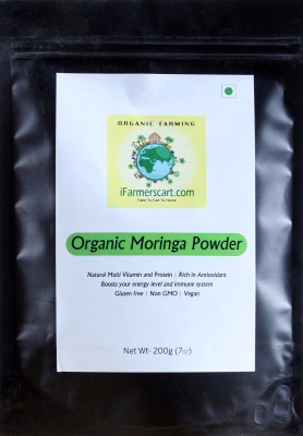 

iFarmerscart Organic Moringa Leaf Powder - 200g(200 g)