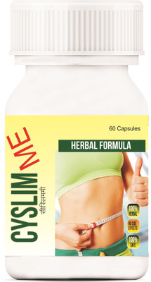 

AlexVyan Slim CYSLIM Me Ayurvedic Herbal Extract 500mg Veggie 60 Capsules, Slim 100% Natural Maximum Potency Reduce Fat(60 No)
