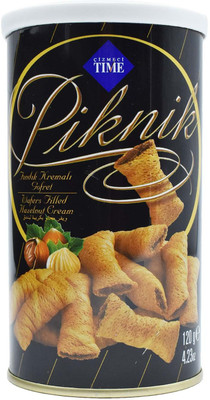 

Cizmeci Time Piknik, Wafers with Hazelnut Cream - 120g Wafers(120 g)