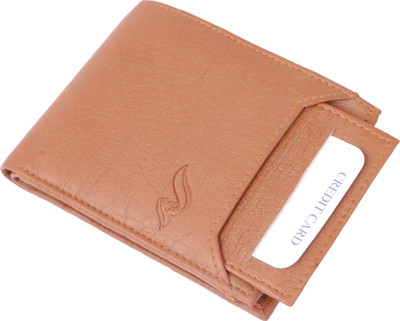 

fledge Men Tan Artificial Leather Wallet(3 Card Slots)