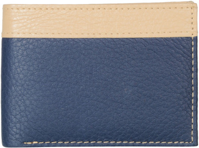 

AspenLeather Men Blue, Tan Artificial Leather Wallet(6 Card Slots)