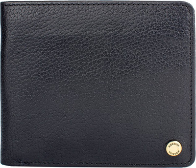 

Hidesign Men Black Genuine Leather Wallet(7 Card Slots)
