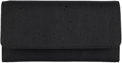 

Arture Women Black Artificial Leather Wallet(12 Card Slots)